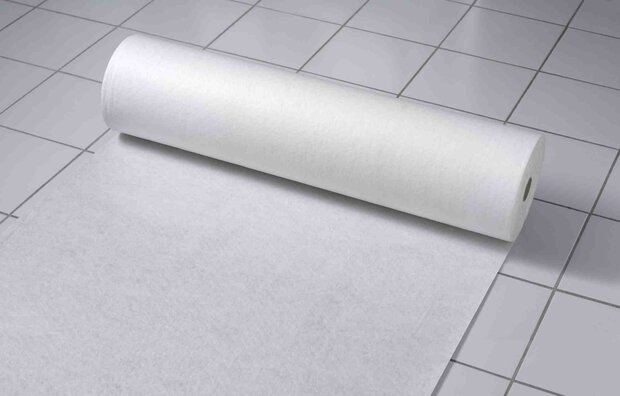 Multi Cover Air Plus, licht ademend afdekvlies voor beschermen van vloeren of trappen 80 cm x 25 mtr