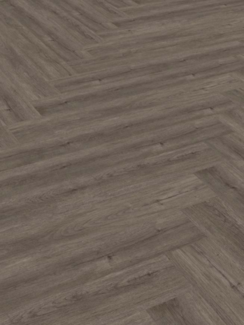 Visgraat PVC vloer Manor Oak Natural Dark  - 177,8 x 1219,2 mm