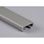 PVC Trapleuningprofiel voor vlakke leuning F308-004 verkeersgrijs