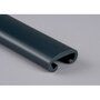 PVC Trapleuningprofiel voor vlakke leuning F358-002 antraciet