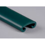 PVC Trapleuningprofiel voor vlakke leuning klassiek F408-021 blauwgroen