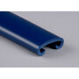 PVC Trapleuningprofiel voor vlakke leuning klassiek F408-025 blauw saffier